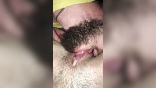 I lick her pussy lovingly