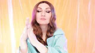 ASMR: surgical latex gloves (Arya Grander)