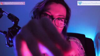 SFW ASMR Brain Massage and Whisper Rambles - PASTEL ROSIE Amateur Nerdy Egirl - Sexy Fansly Model