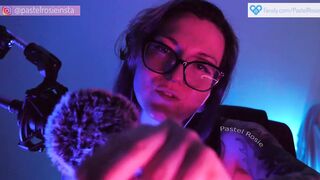 SFW ASMR Brain Massage and Whisper Rambles - PASTEL ROSIE Amateur Nerdy Egirl - Sexy Fansly Model