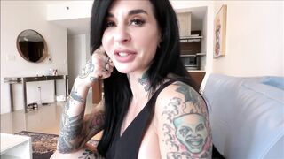 Mom's Goth Best Friend Edges My Cock - Joanna Angel - MomComesFirst - Alex Adams