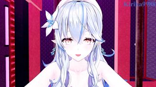 Yukihana Lamy and I have intense sex in a secret room. - Hololive VTuber POV Hentai