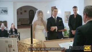 WEIRD WEDDING WITH A WHORE! BRIDE4K COMPILATION