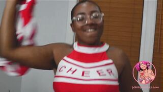 Ebony Submissive Cheerleader Interracial Group Sex (Clarkes Boutaine, Peach Fuzz, Megadrive)