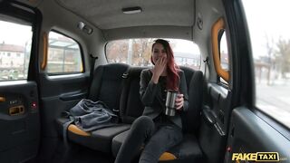 Fake Taxi Cindy Shine pays for cleaning bill with her pussy