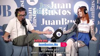 KittyMiau nice tits girl, Use your toy and keep fucking | Juan Bustos Podcast