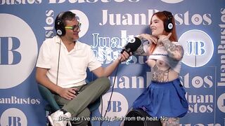 KittyMiau nice tits girl, Use your toy and keep fucking | Juan Bustos Podcast