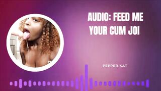 Audio: Cum On My Face JOI