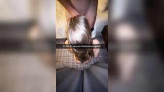 I share a hotel bed with my best friend! Snapchat Cuckold