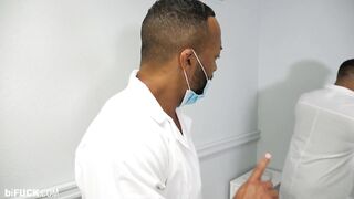 Dr Draven Navarro and Dillion Diaz Fuck Patient Kar Dior at BiFuck