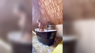 Busty Monika Fox Washes Herself In Bath