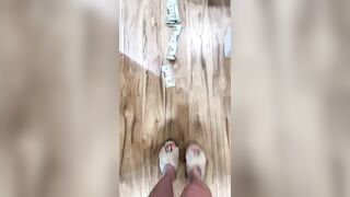 RedHead Babe receive a Big gift from her Bestfriend