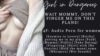 F4F | ASMR Audio Porn for women | Be careful with your hands, I'm not wearing panties! | Public Play