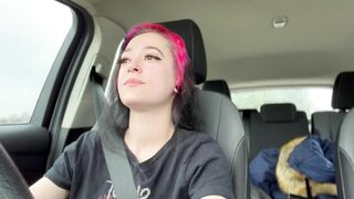 Vlog #3 ASS STRETCHING, Public Drive-Thru Orgasms, Visiting The Dentist!