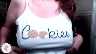 Beautiful MILF and Cookies Big Boobies