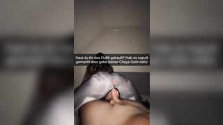 Türkin reitet Schwänze nach Ramadan snapchat compilation