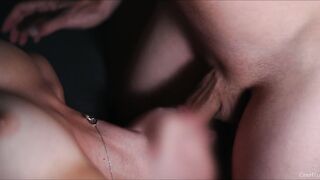 Best deepthroat and blowjob by hot teen finished with cowgirl