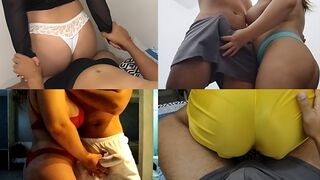 COMPILAÇÃO dos 7 vídeos exclusivos com o maior DRY HUMPING IMPERDÍVEL!!! Dry humping College - FREE