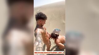 Public Blowjob In The Beach????You Can See People and Maybe They Discover Me????