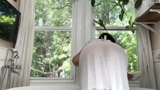 4k Housewife | Transparent Cleaning | Elora Anddy