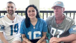 TRAILER! Tag Team Threesome + Detroit Lions Football Fan Interviews