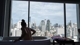 Young Busty Escort Get Fucked By Rich Old Man In Bangkok Luxurious Hotel