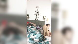 I masturbate in front of my horny stepbrother