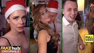 STUDENT XMAS PARTY with British teens causing serious drama - FAKEhub FULL VIDEO