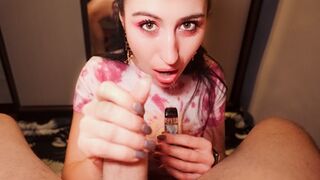 Vape And Blowjob - Black Lynn Sucks and Smokes