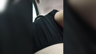 I give my girlfriend oral sex on the way home