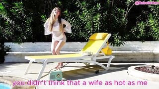 Trophy Wife Cucks You with the Pool Boy - Cruel Cuckolding with Rebelle Hart