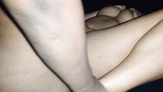 Satisfying My Horny Stepsister At Night