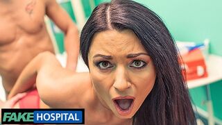 Polish MILF Ania Kinski Show Off her NEW BOOBS to her Doctor - Fake Hospital